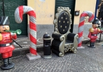 trono babbo natale