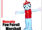 Mascotte Paw Patroll Marshall