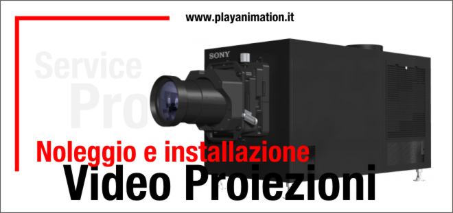 header video proiezioni