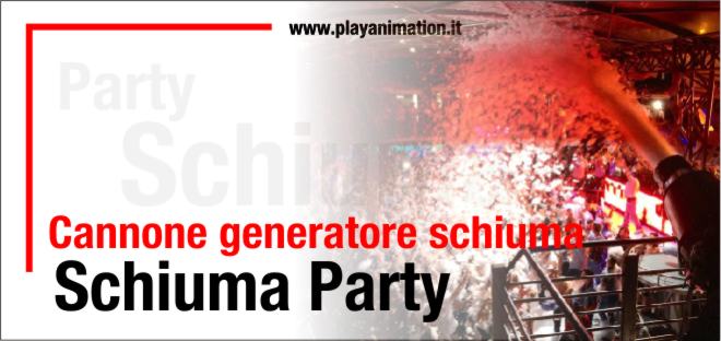 schiuma party napoli