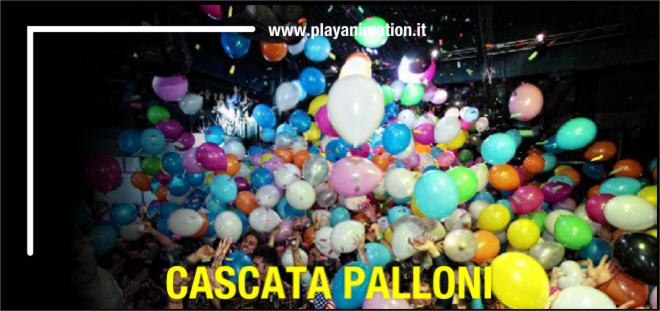 cascata palloni