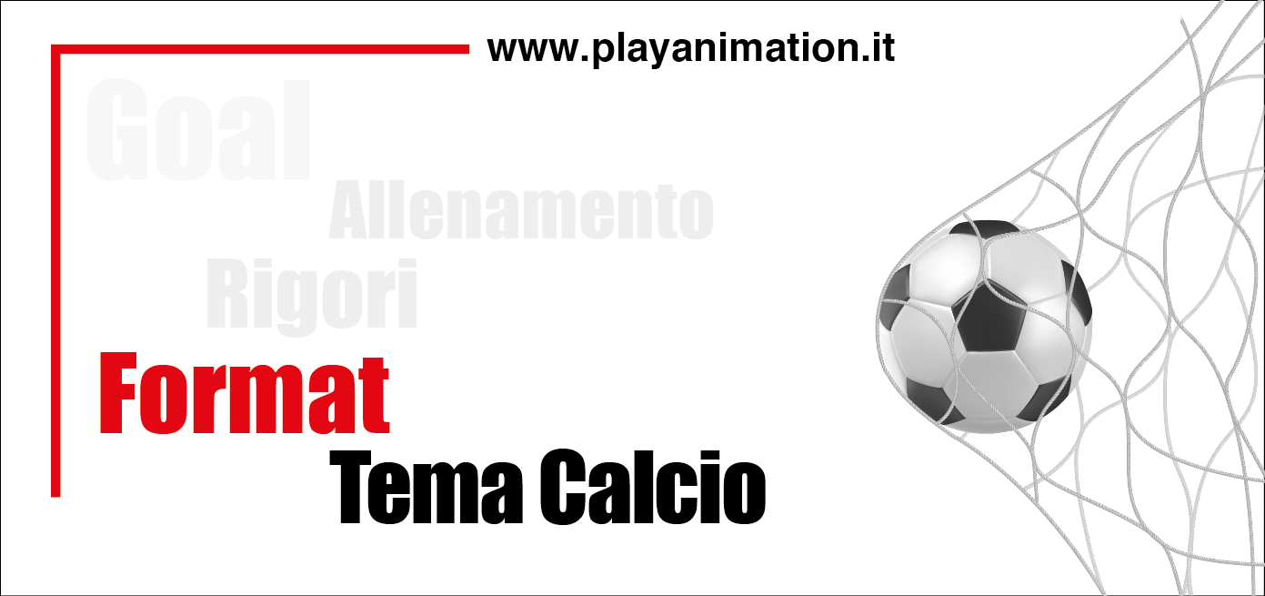 Festa a tema calcio per bambini - Animazione per bambini Napoli